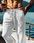 Daniel | Airy Pants featuring Elastic Waistband designed for Men