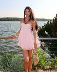 Kelly | Flowy Sleeveless Summer Dress featuring Spaghetti Straps