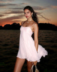 Kelly | Flowy Sleeveless Summer Dress featuring Spaghetti Straps
