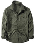 Max |Casual Overshirt Jacket featuring Pockets designed for Men