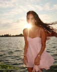 Kelly | Flowy Sleeveless Summer Dress featuring Spaghetti Straps